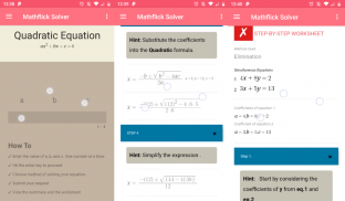 Equation Solver Calculators screenshot 3