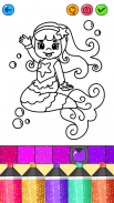 Mermaid Games: Coloring Pages screenshot 1