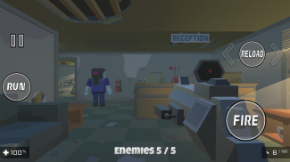 Low Poly Zombies - FPS Game screenshot 0