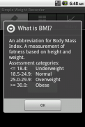 Simple Weight Recorder screenshot 7