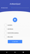 AnthemQuiz! - National Anthems Test screenshot 1