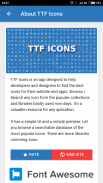 TTF Icons. Browse Font Awesome & Glyphicons Icons screenshot 5