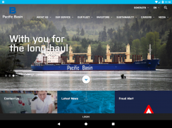 Pacific Basin App screenshot 0