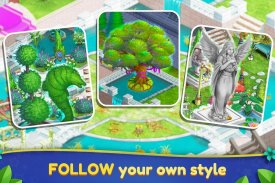 Royal Garden Tales -  Match-3 Dekorasi Taman screenshot 6