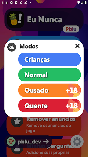 Eu Nunca: Jogo Pesadão! – Apps no Google Play