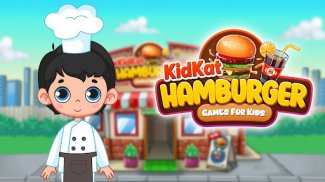 KidKat Hamburger Game for Kids screenshot 3