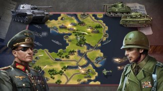 二戰名將：策略戰爭遊戲(WW2 Commander) screenshot 0