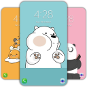 Cute Bear Cartoon Wallpaper HD