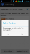 Auto Backup (alpha) screenshot 0