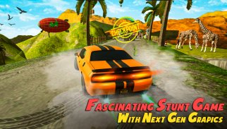 Extreme Safari Car Stunt Game screenshot 0