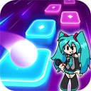 FNF Music - Miku Tiles Hop Game