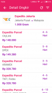 Indonesian Shipping Costs screenshot 2