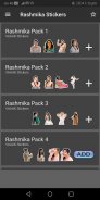 Rashmika Mandanna Stickers (WAStickerApps) screenshot 7