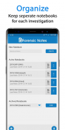 Forensic Notes - Electronic Investigator Notes screenshot 3