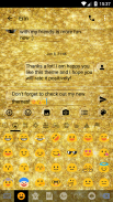 Glitter Glass SMS رسائل screenshot 4