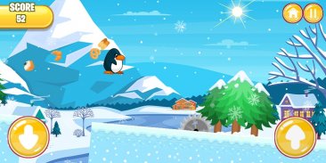 Penguin Run Adventure : Christmas Game screenshot 0