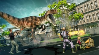 Dino Hunter Sniper 3d: Dinosauro libero fps di sc screenshot 0