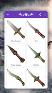 How to draw weapons. Daggers screenshot 3