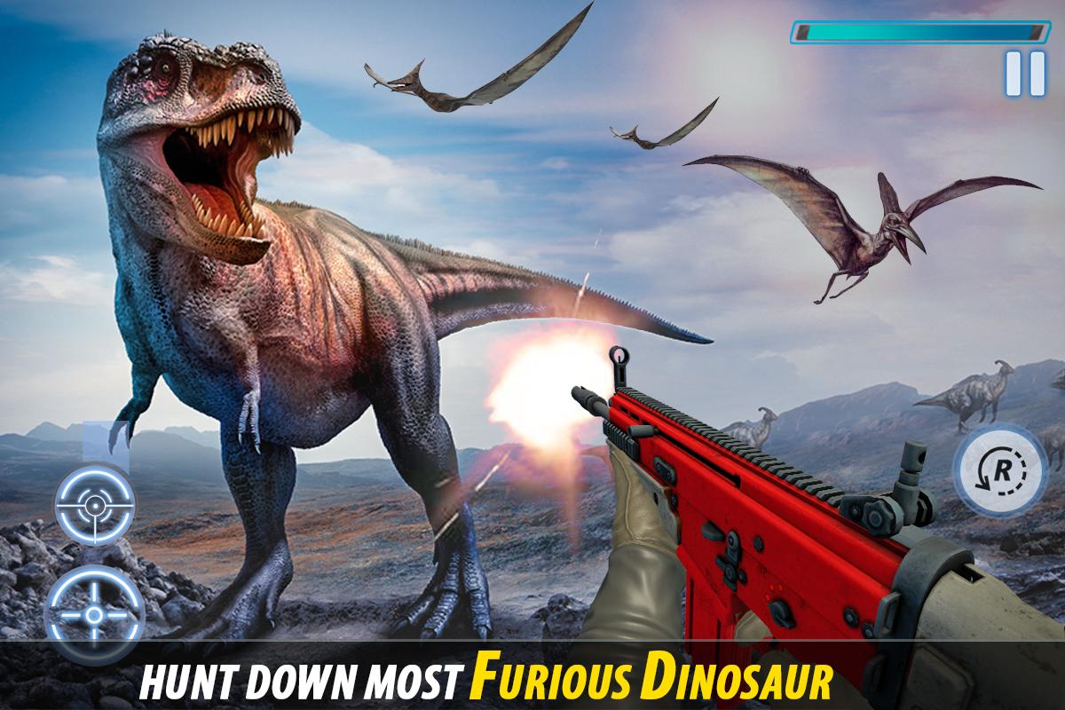 Download do APK de jogos offline de tiro dinosaur para Android