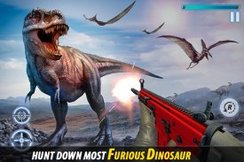 डायनासोर शिकारी 2020: डिनो अस्तित्व के खेल screenshot 6