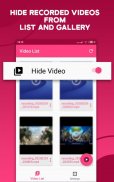 Hidden Screen Recorder- hide videos & lock app screenshot 3