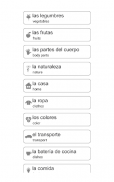 Leren en spelen Spaans woorden screenshot 8