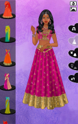 Indian Sari dress up screenshot 2