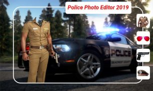 Police Suit: Police Uniform Men suits Photo Editor screenshot 2