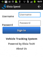 Elixia Speed-Vehicle Tracking screenshot 0