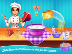 Make pasta cooking kitchen screenshot 2