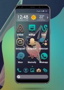 Apolo Prism - Theme, Icon pack, Wallpaper screenshot 1