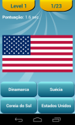Quiz das Banderas do Mundo screenshot 1