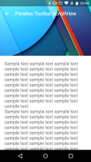 Material Design Sample App screenshot 2