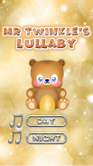 Mr Twinkles Lullaby: Sleep music for baby screenshot 1