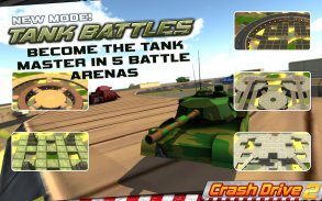 Crash Drive 2: Stunt Car Race screenshot 2