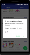 Birthday Wishes - Sticker Maker  Greetings & Sms screenshot 7