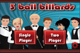 3 Ball Billiards screenshot 1