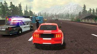 Racing car games: highway screenshot 2