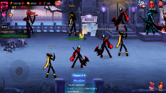League of Stickman 2-Online Fighting RPG screenshot 2