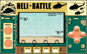 Heli Battle(80s Handheld Game) screenshot 5