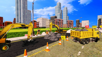 New York City Road Construction: construction game screenshot 3