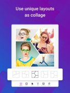 Collage make: 照片拼貼製作和編輯 screenshot 4