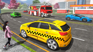 City Taxi Driving Simulator screenshot 0