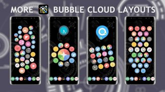 Bubble Cloud Widgets + Folders for phones/tablets screenshot 19
