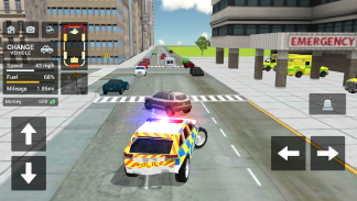 City Police Car Driving Chase screenshot 1