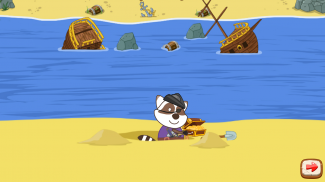 ألعاب القراصنة للأطفال screenshot 2