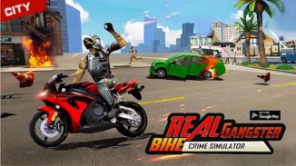 City Gangster Motor Bike Chase 2019 screenshot 5