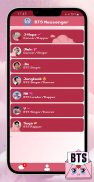 BTS Messenger : Chat Simulator screenshot 2