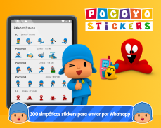 Pocoyo Stickers: Pegatinas para Whatsapp screenshot 1