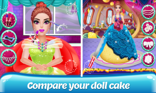Fashion Doll Cake Games screenshot 4